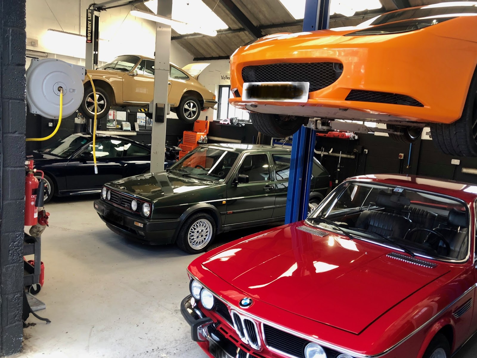 A workshop full of classics, old and new